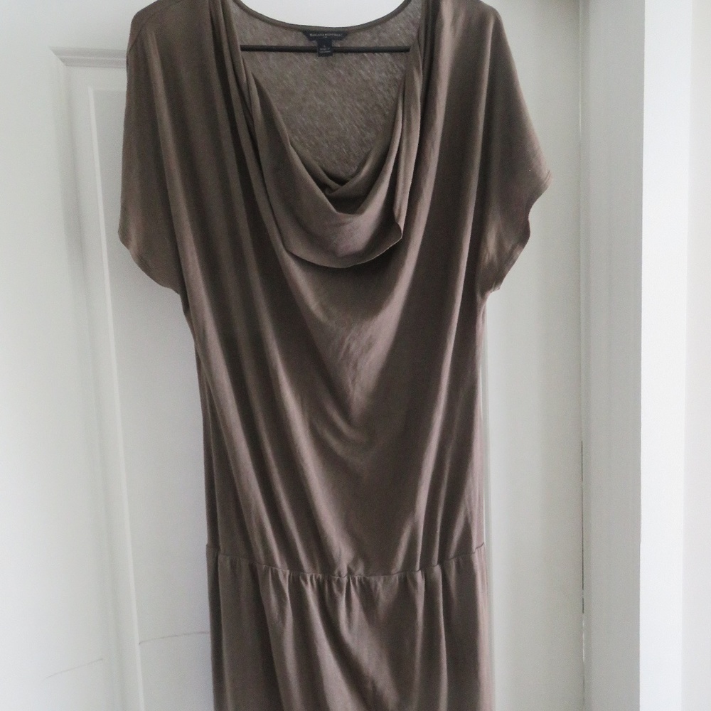 Cow Neck Dress